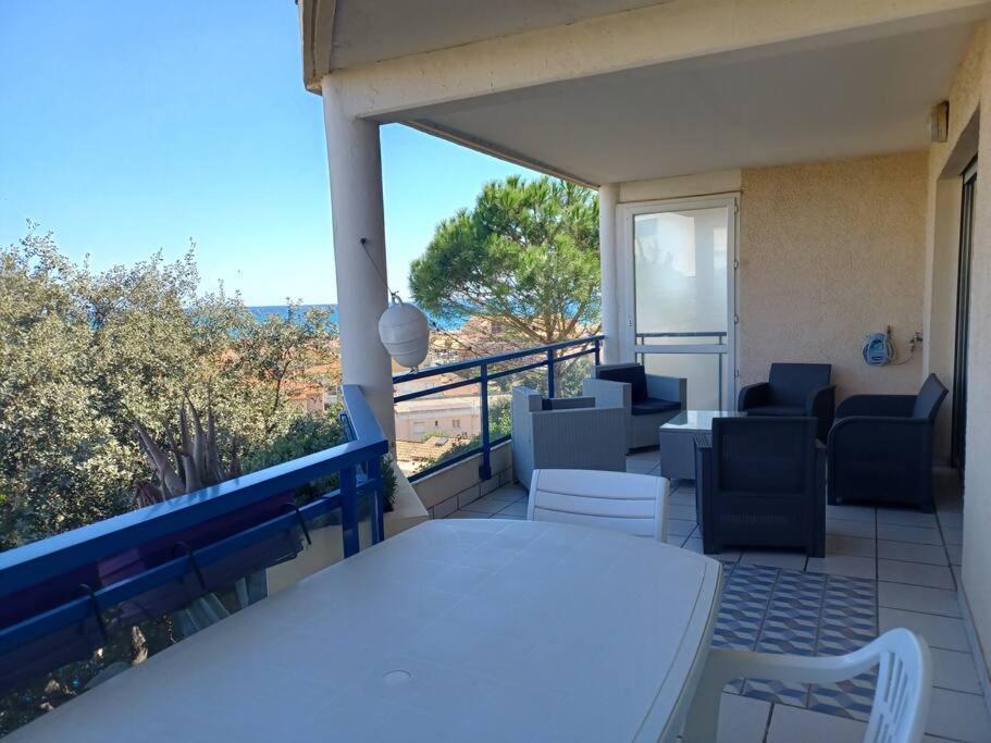 Plain-Pied, Terrasse, Piscine, Pleine Vue Mer, Plage A 6' A Pied, Parking, Wifi フルーリー エクステリア 写真