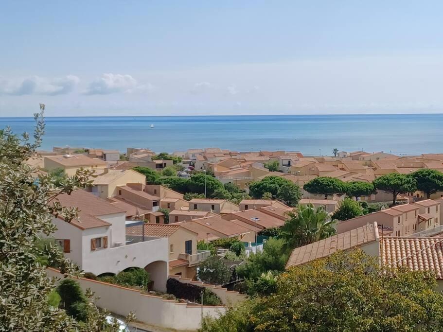 Plain-Pied, Terrasse, Piscine, Pleine Vue Mer, Plage A 6' A Pied, Parking, Wifi フルーリー エクステリア 写真
